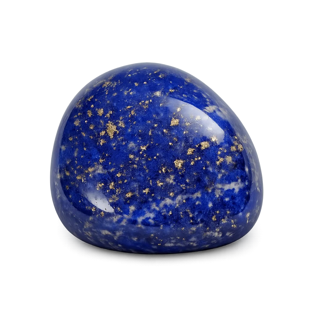 Lapis Lazuli naturelle, pierre polie, photo réaliste