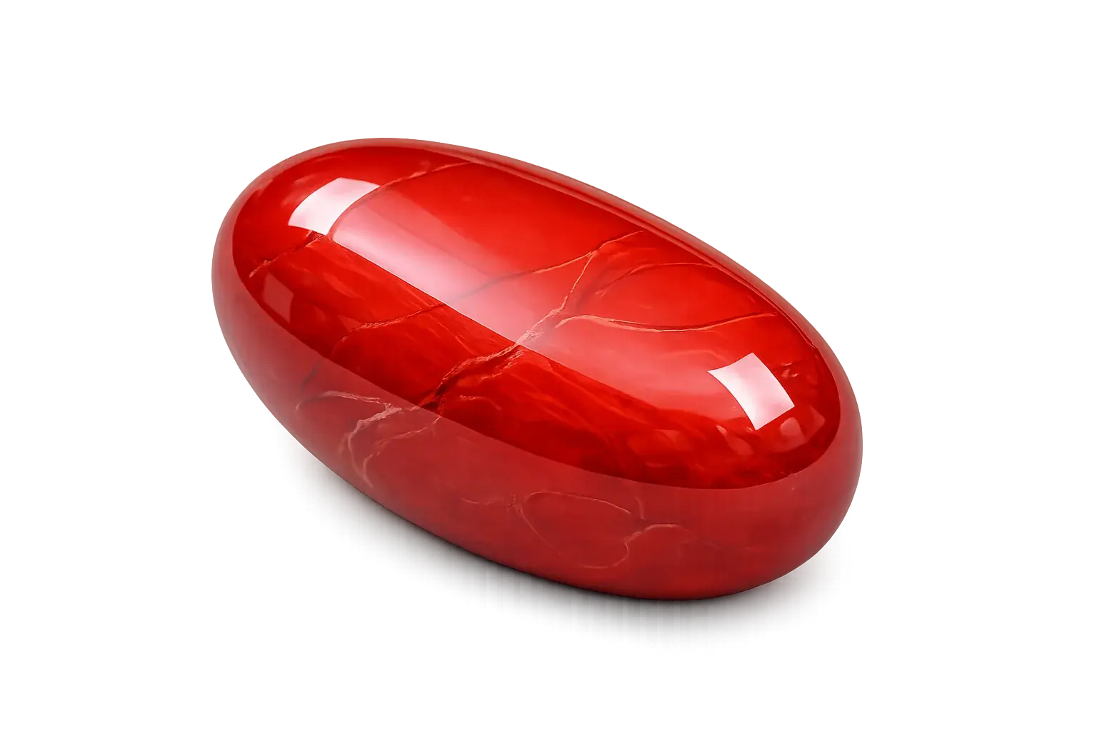 Jaspe Rouge naturelle, pierre polie, photo réaliste